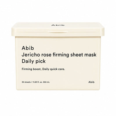 AVIS : Abib – Jericho Rose Firming Sheet Mask Daily Pick, 30 sheets
