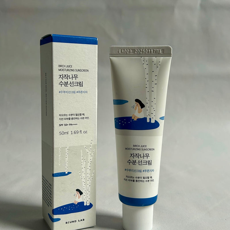Round Lab – Birch Juice Crème protection solaire hydratante SPF50+ PA++++ – 50ml