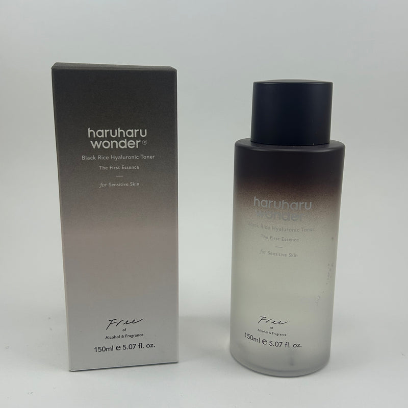 Haruharu Wonder - Black Rice Hyaluronic Toner pour Peau Sensible, 150ml
