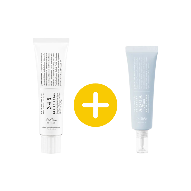 Combo Dr. Althea : Duo "Équilibre & Hydratation" (345 Relief & Aqua Marine)