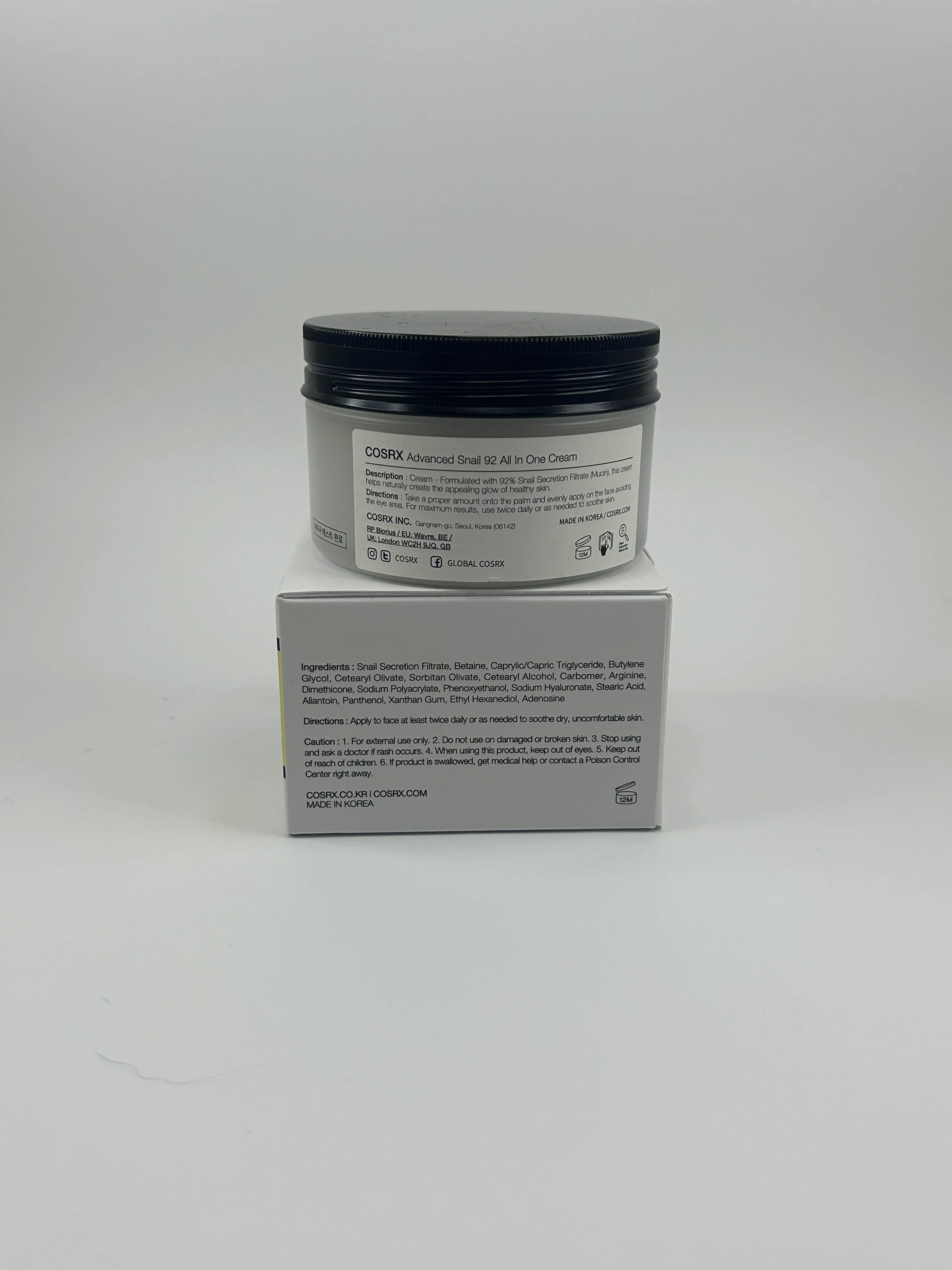 COSRX Advanced Snail 92 All In One Crème (100ML)