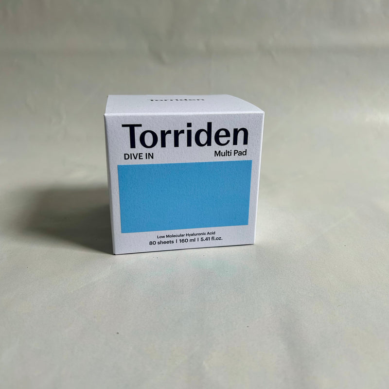 DIVE IN - Disques tonifiants et apaisant à l'acide hyaluronique 80 patch) (160ML)