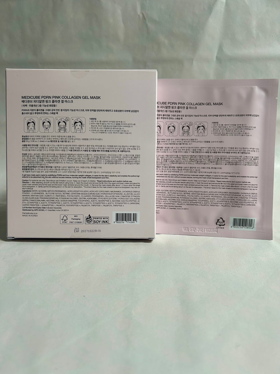 Medicube – Pink Collagen Gel Mask (4 pieces * 28g)
