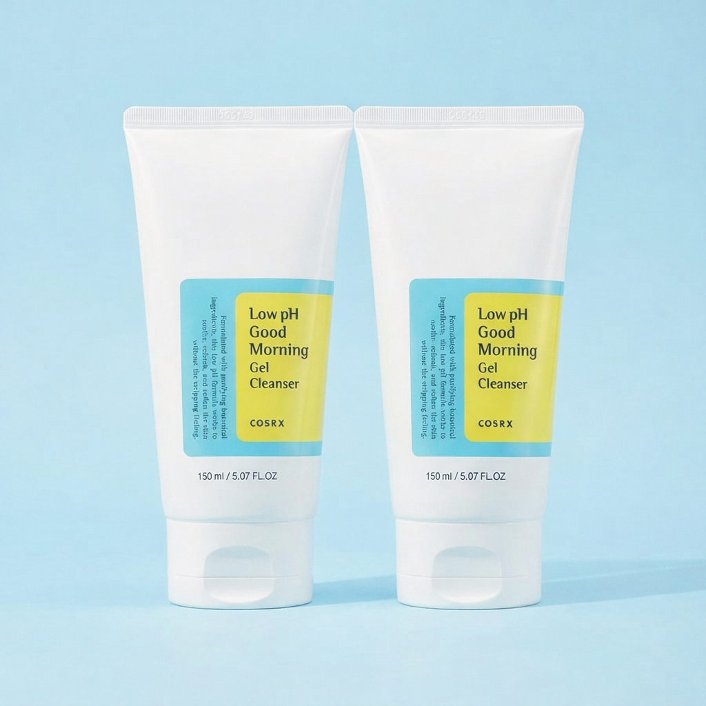 COSRX Low pH Good Morning Gel Cleanser 150ml x 2