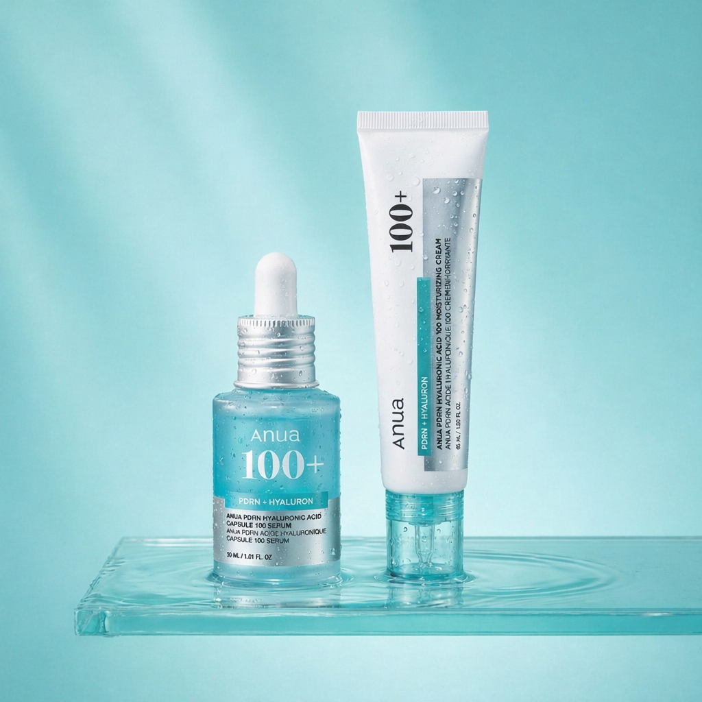 PDRN Hyaluronic Acid Capsule 100 Serum + PDRN Hyaluronic Acid 100 Moisturizing Cream