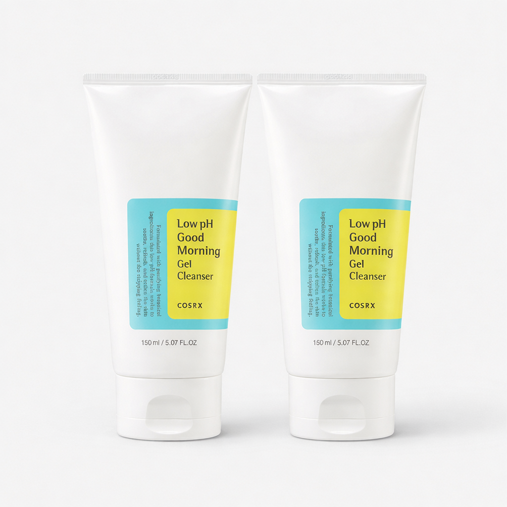 COSRX Low pH Good Morning Gel Cleanser 150ml x 2