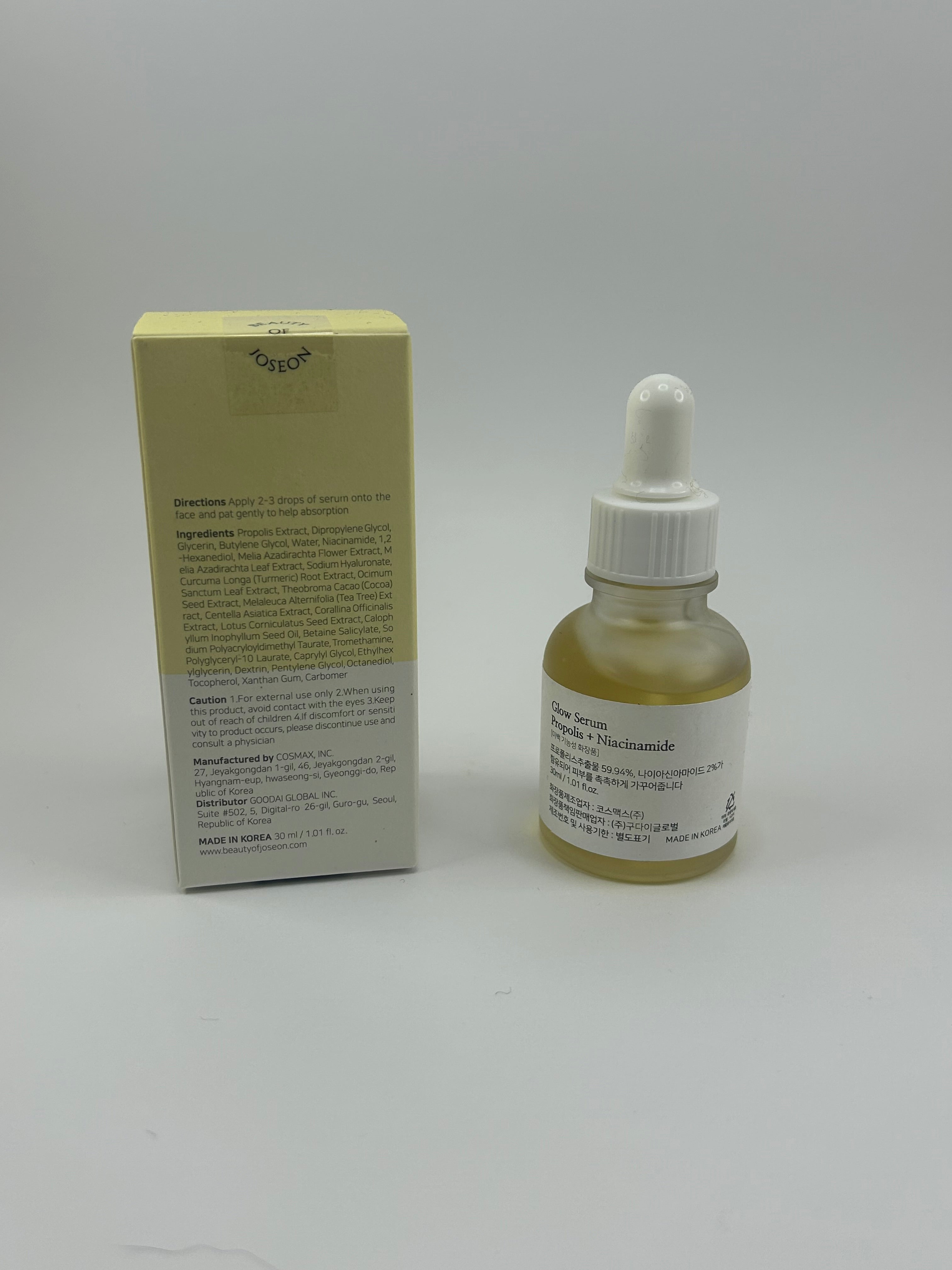 Beauty of Joseon – Glow Serum : Proplis + Niacinamide, 30ml
