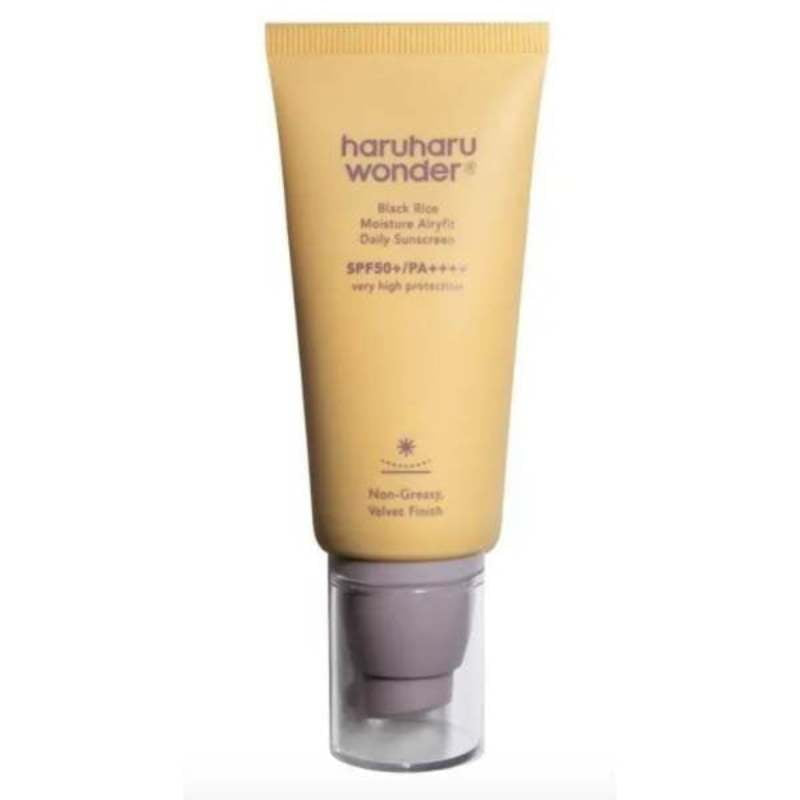 Haruharu Wonder - Black Rice Moisture Airyfit Daily Sunscreen SPF50+ PA++++, 50ml