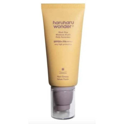 Haruharu Wonder - Black Rice Moisture Airyfit Daily Sunscreen SPF50+ PA++++, 50ml