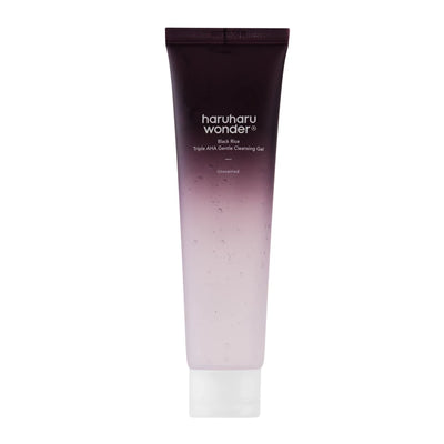Haruharu Wonder - Black Rice Triple Aha Gentle Cleaning Gel, 100ml