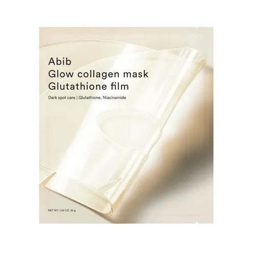Abib – Glow Collagen Mask Glutathione Film, 38g