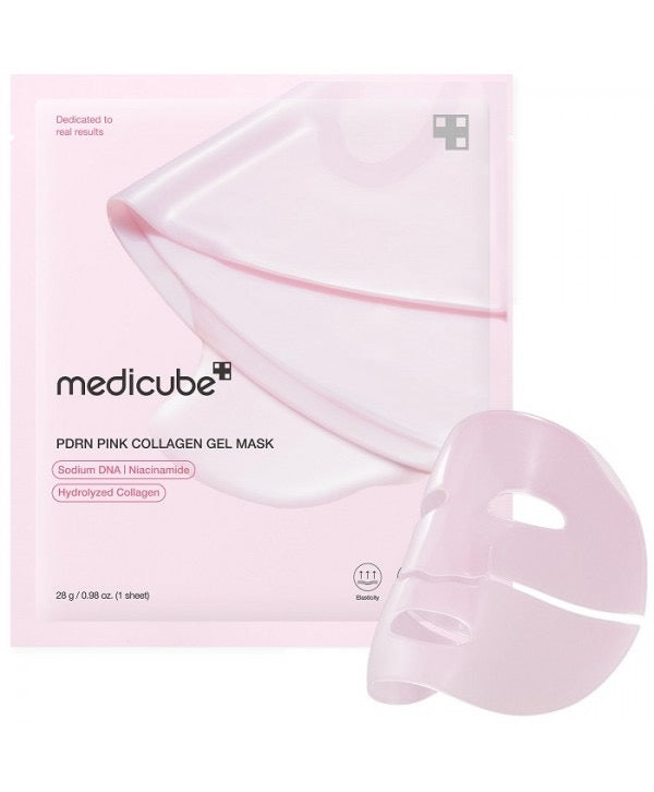Medicube – PDRN Pink Collagen Gel Mask – 28g, 1 mask piece