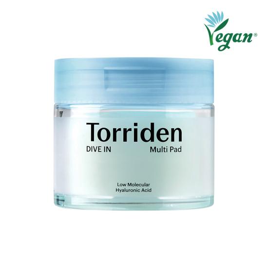 DIVE IN - Disques tonifiants et apaisant à l'acide hyaluronique 80 patch) (160ML)