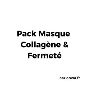 Pack de 4 Masques Collagène & Fermeté