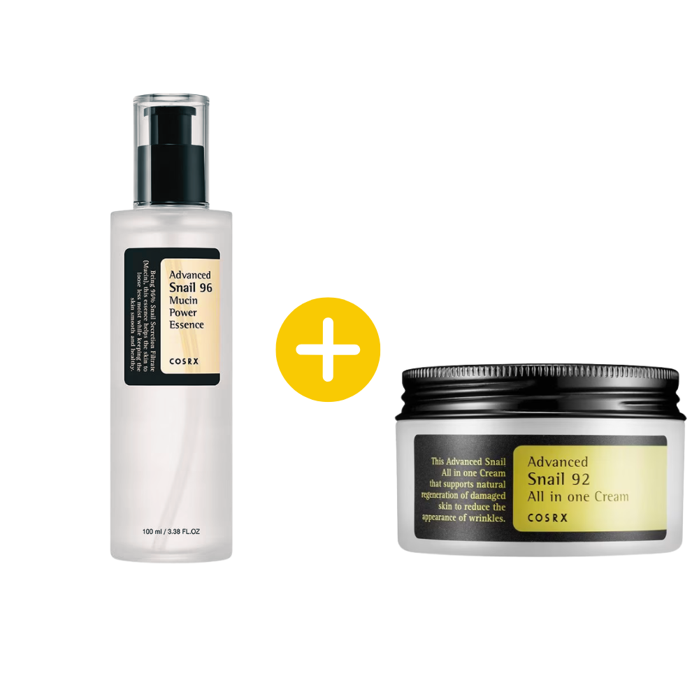 Cosrx - Advanced Snail 92 Duo Pack - All in one cream + Power Essence