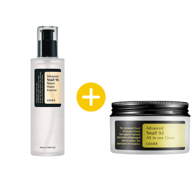 Cosrx - Advanced Snail 92 Duo Pack - All in one cream + Power Essence