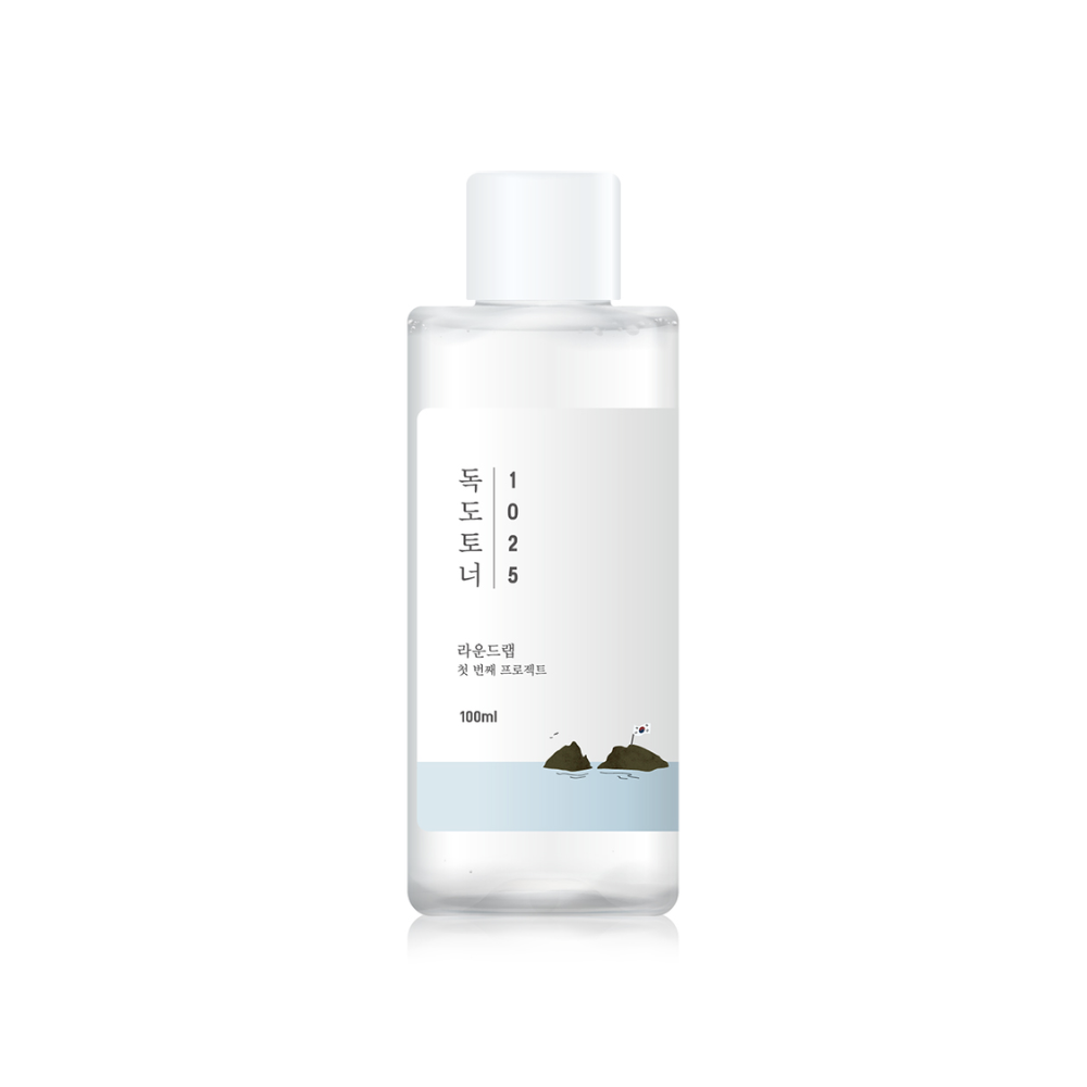 Round Lab – 1025 Dokdo Cleansing Water – 400ml + Round Lab – 1025 Dokdo Toner – 100ml